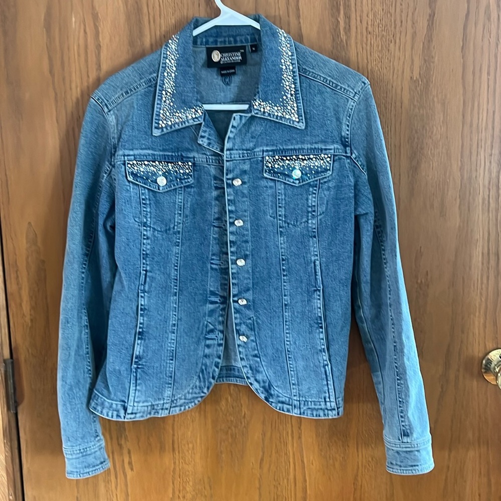 Christine Alexander Jean jacket